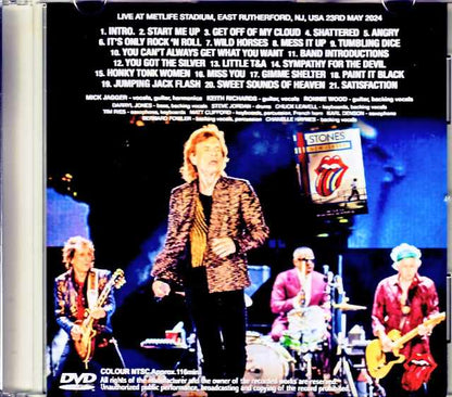 Rolling Stones/NJ,USA 5.23.2024 Complete Multi-Cam Jewel Version