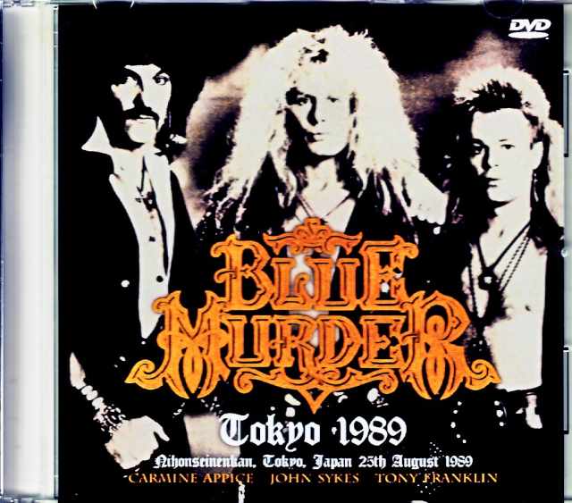 Blue Murder/Tokyo,Japan 1989 Synchronized Soundboard Edition Jewel Version