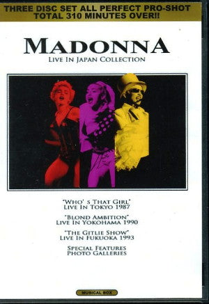 Madonna/Live in Japan 1987-1993