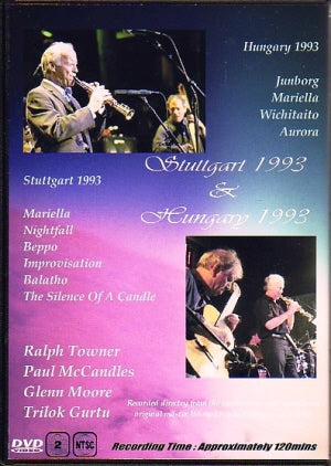Oregon/Stuttgart 1993 & Hungary 1993
