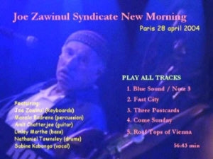 JOE ZAWINUL & THE ZAWINUL SYNDICATE/BURNING PARIS