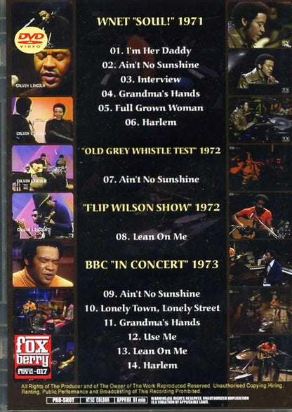 Bill Withers/TV Collection 1971-1973