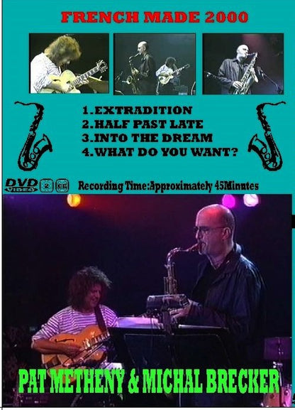 PAT METHENY AND MICHAEL BRECKER/FRENCH MADE 2000