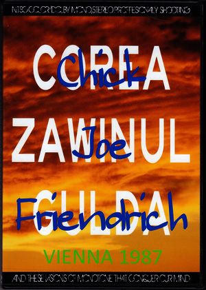 Chick Corea, Joe Zawinul, Friendrich Gulda/Austria 1987