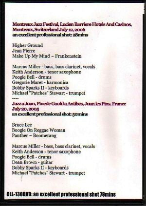 Marcus Miller/Switzerland 2006 & France 2005