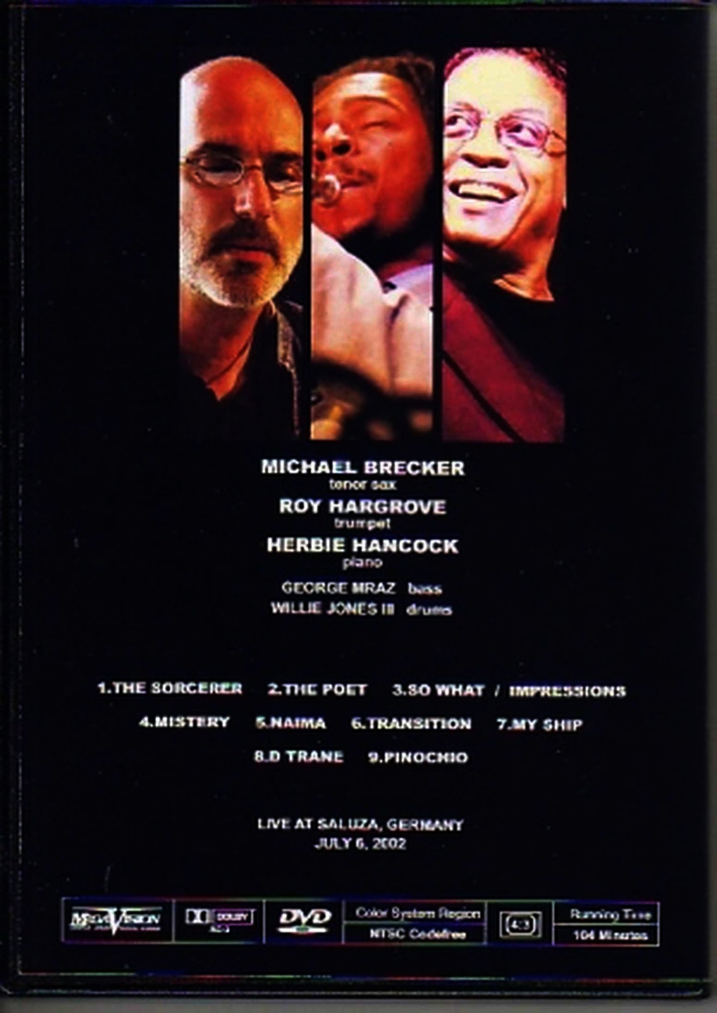 Michael Brecker Herbie Hancock/Live At Germany 2002
