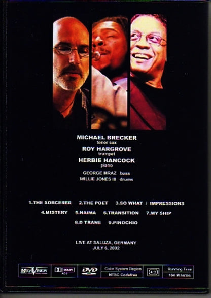 Michael Brecker Herbie Hancock/Live At Germany 2002