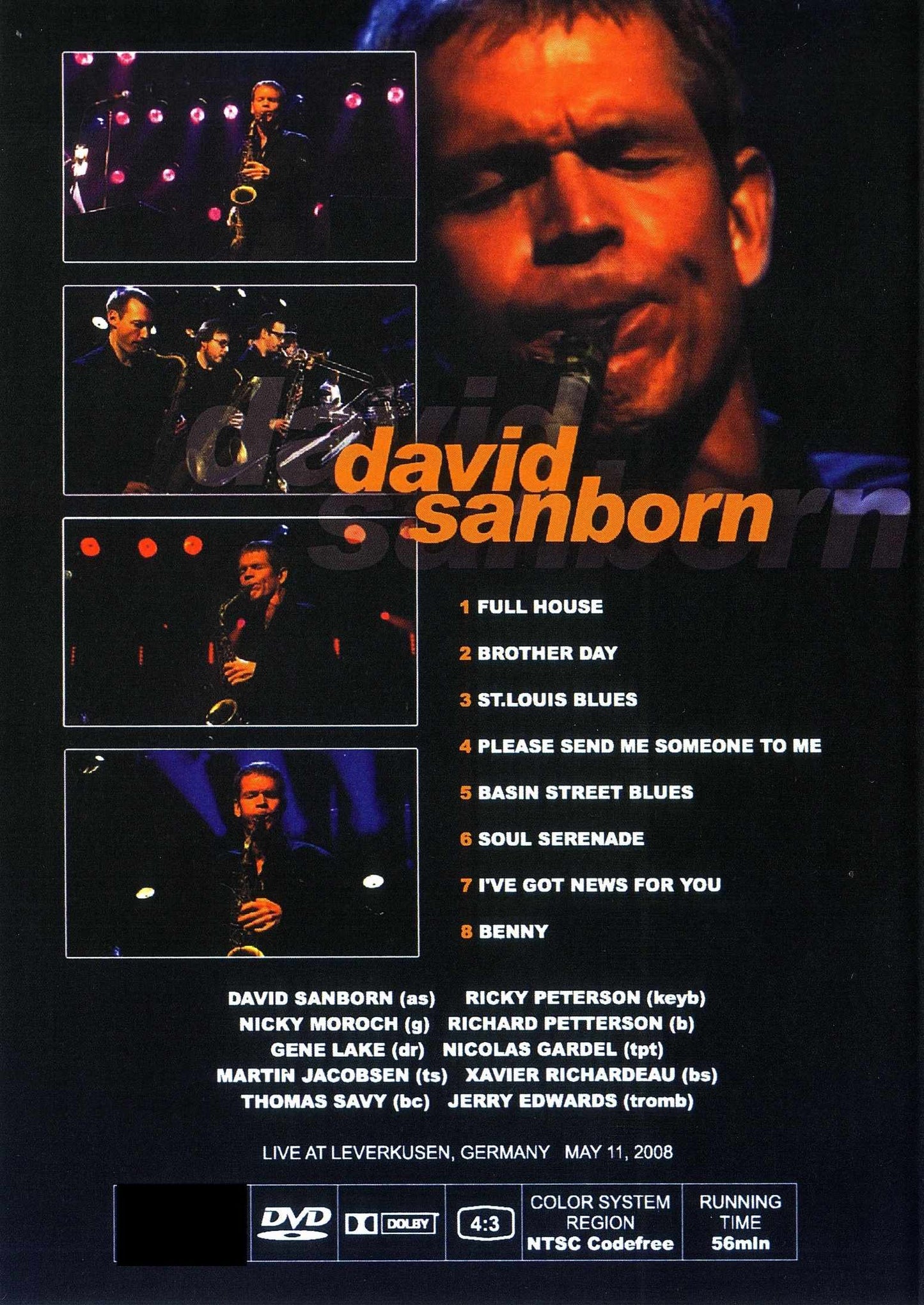 David Sanborn/Germany 2008
