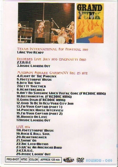 Grand Funk Railroad/Live '69-'74
