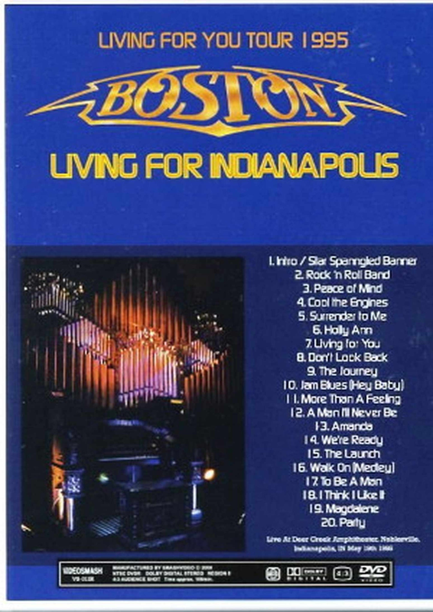 Boston/Living For You Tour 1995
