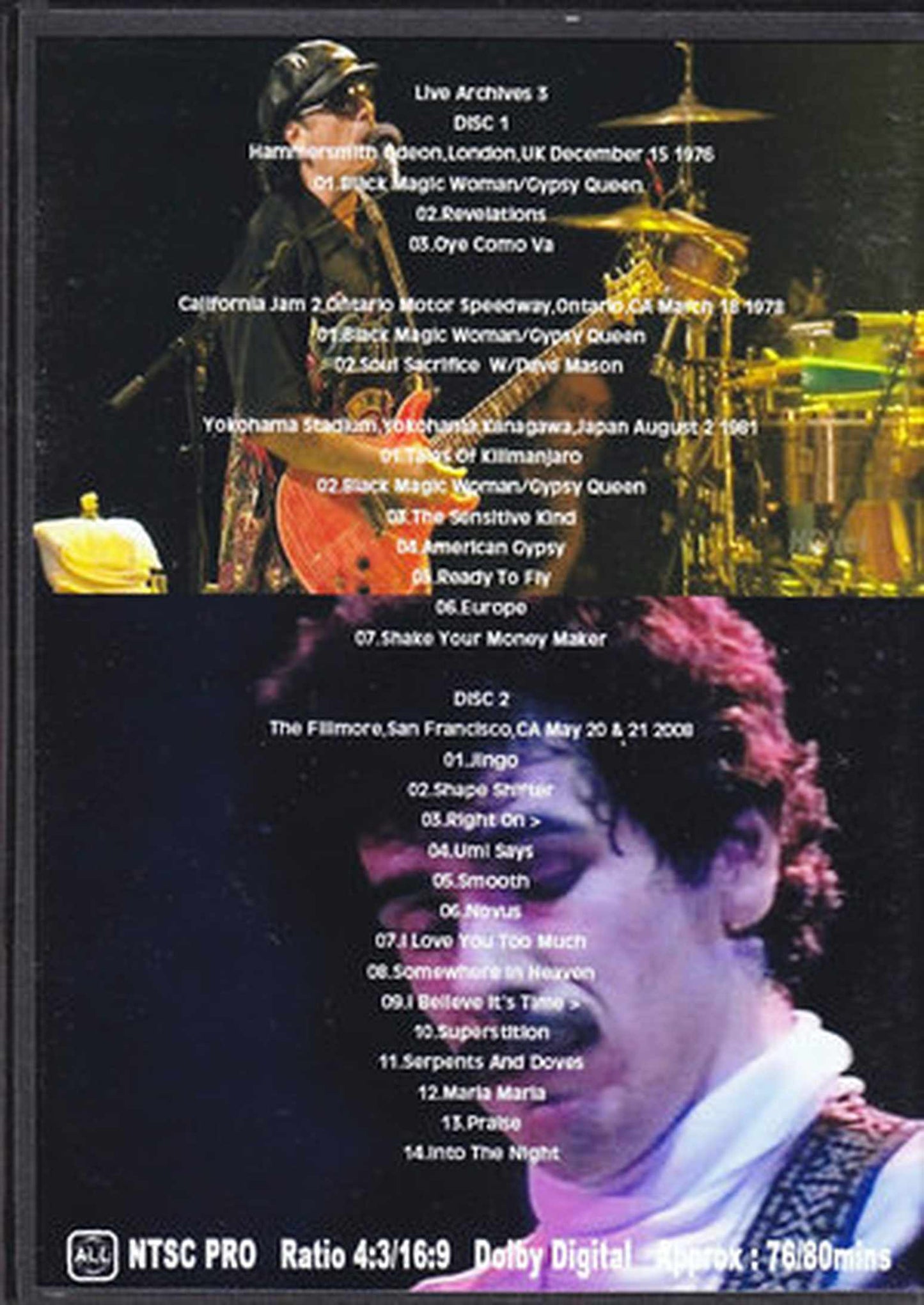 Santana/Live Archives 3