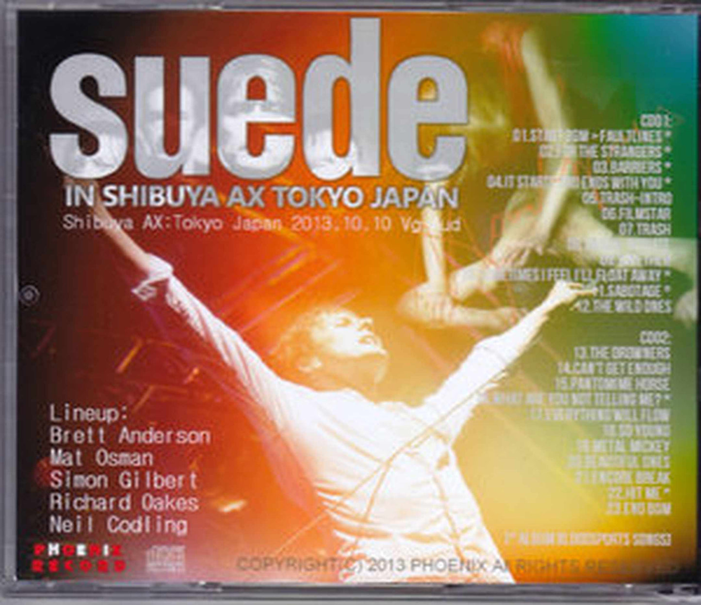 Suede/Tokyo,Japan 2013