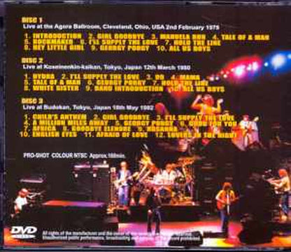 Toto/Best Live 1979-1982 Collection