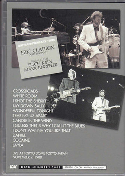 Eric Clapton/Tokyo,Japan 1988