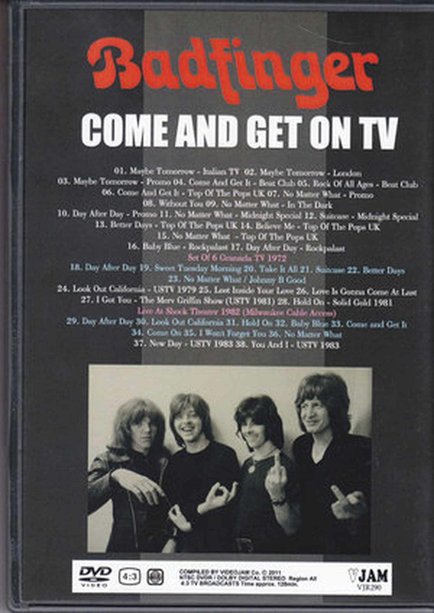 Badfinger/TV and Promo Clips 1968-1983