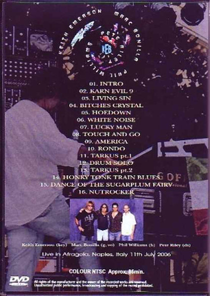 Keith Emerson Band Keith Emerson/Naples,Italy 2006