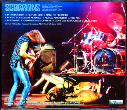 Scorpions/WI, USA 1980