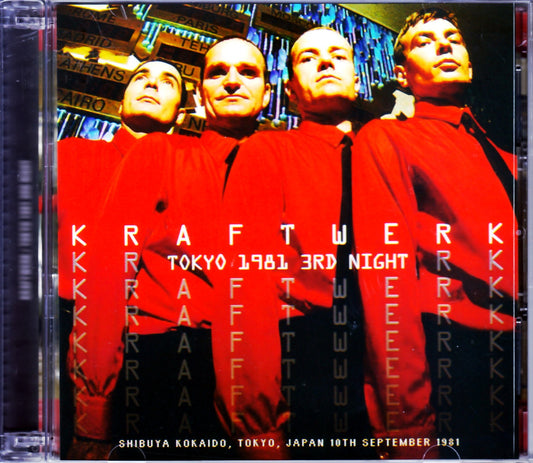 Kraftwerk/Tokyo,Japan 9.10.1981