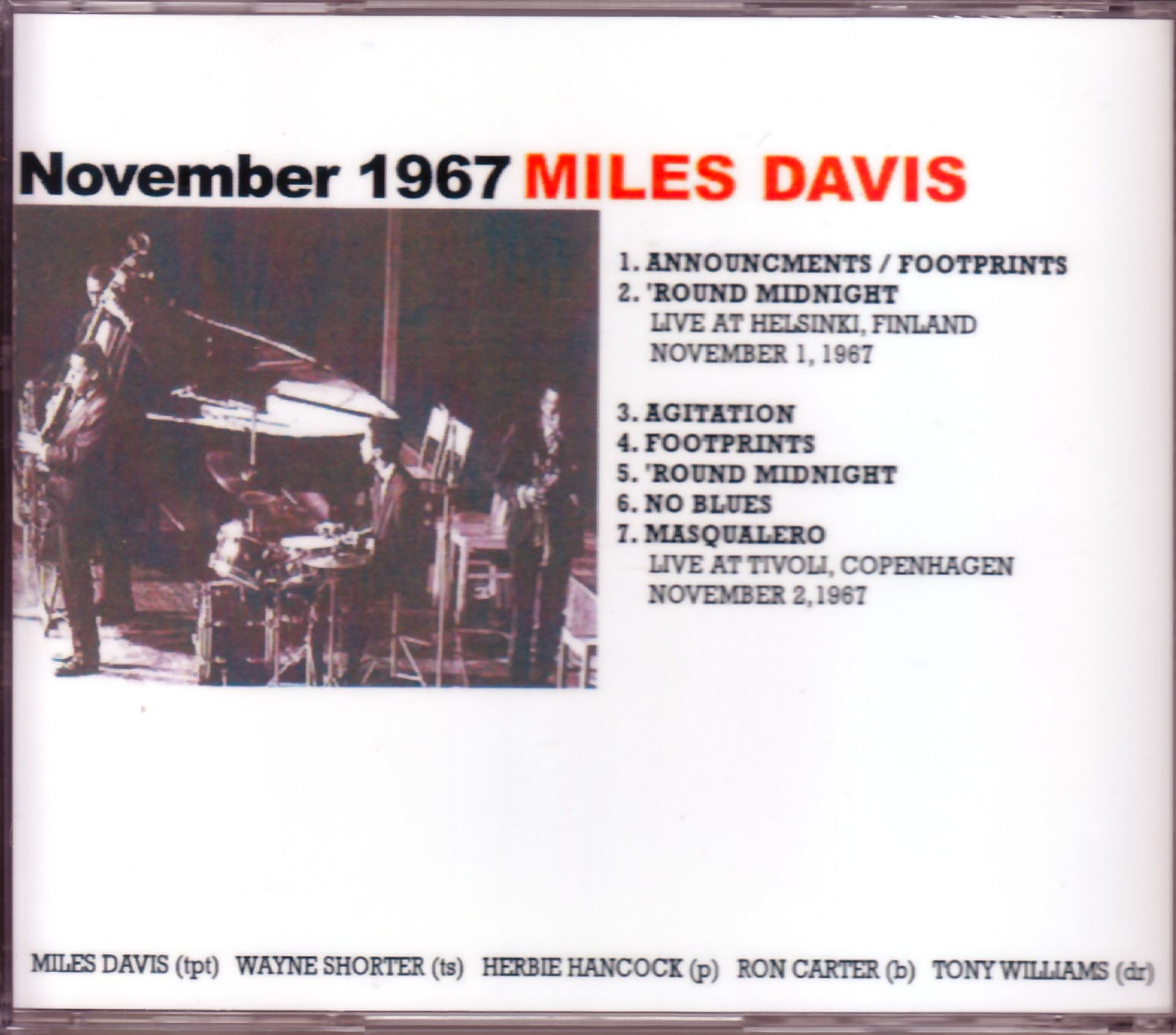 Miles Davis/Finland 1967 & more