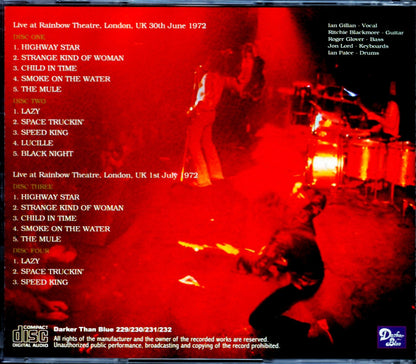 Deep Purple/London,UK 1972 2Days