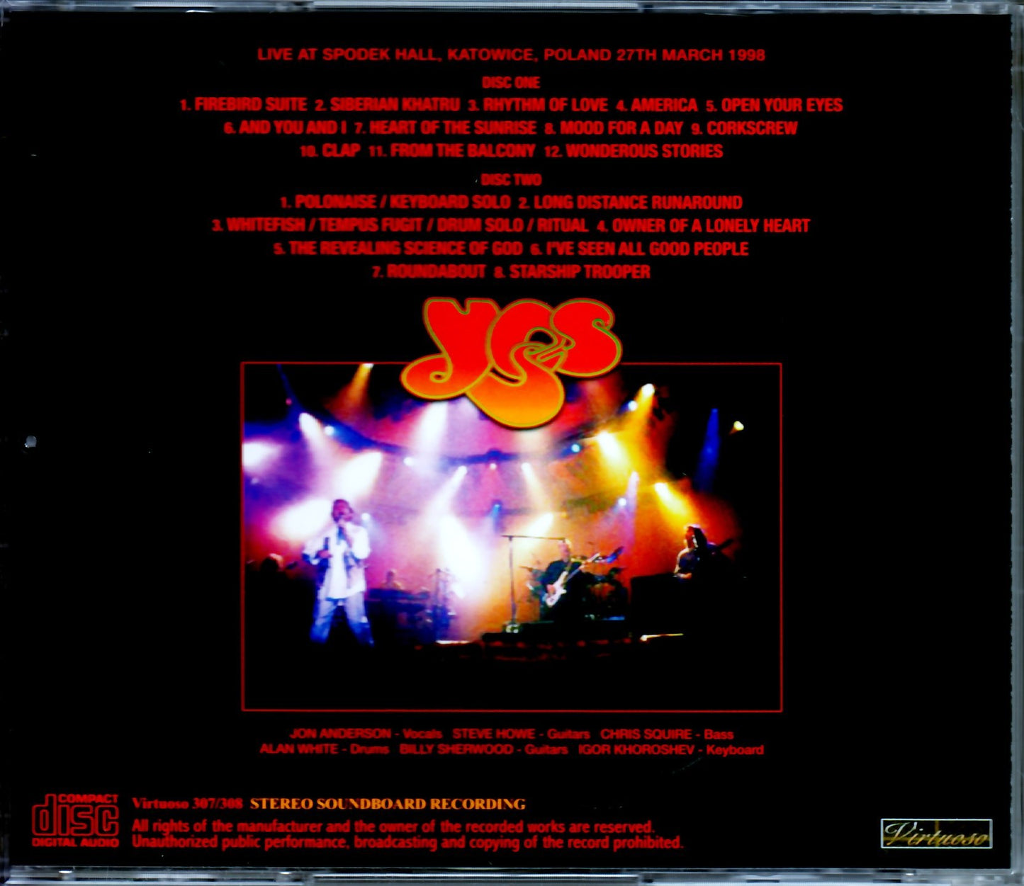 Yes/Poland 1998 Upgrade