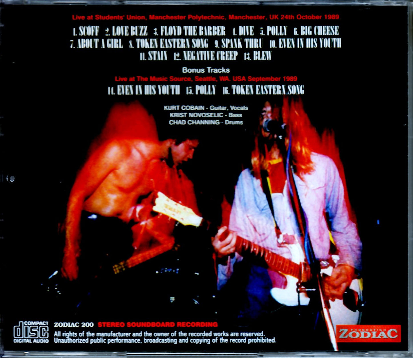 Nirvana/UK 1989 & more