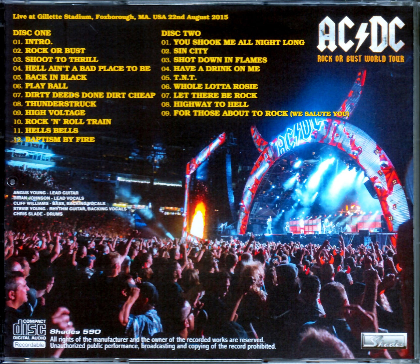 AC/DC/MA, USA 2015