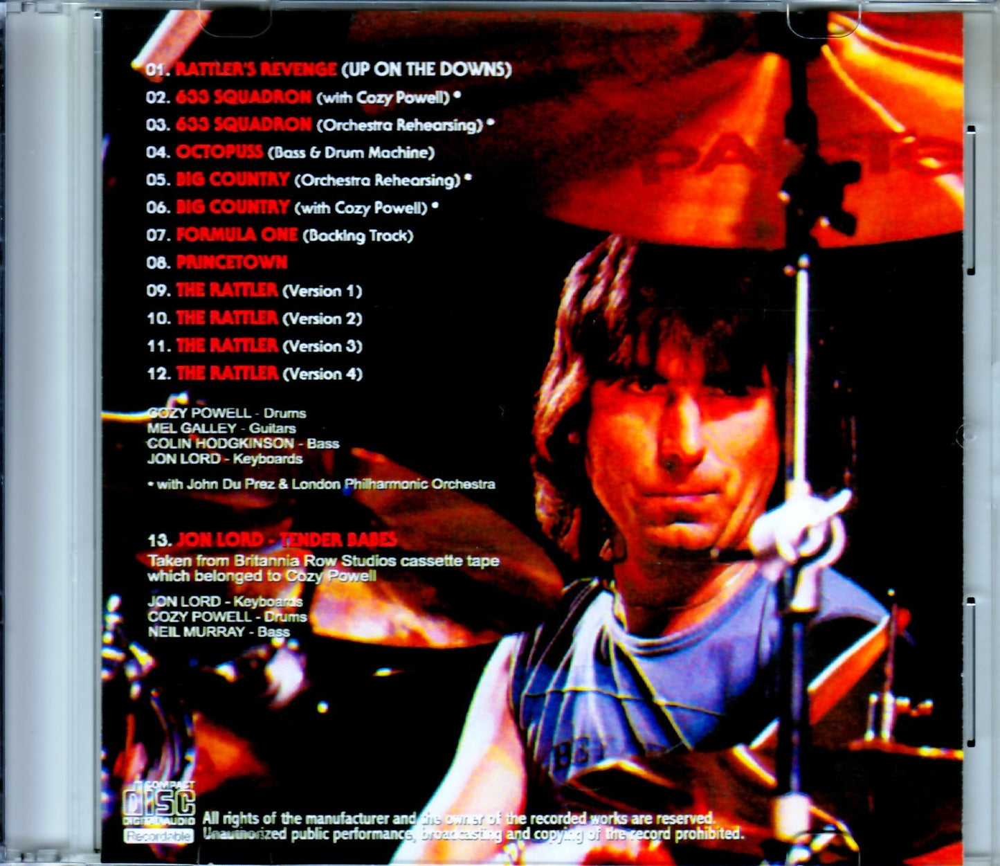 Cozy Powell/Octopuss Demo Session