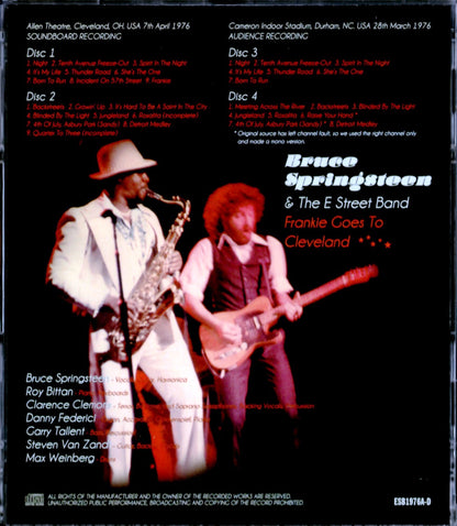 Bruce Springsteen/Ohio, USA 1976 & more