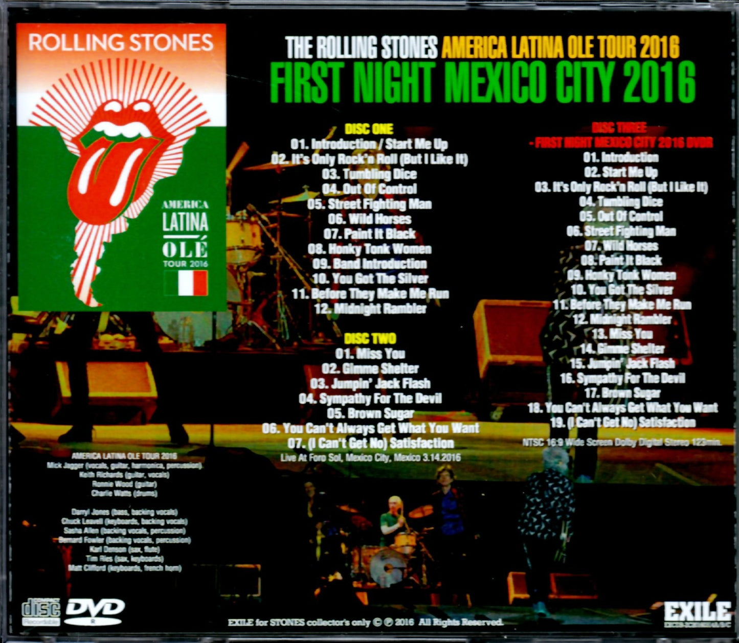 Rolling Stones/Mexico 2016