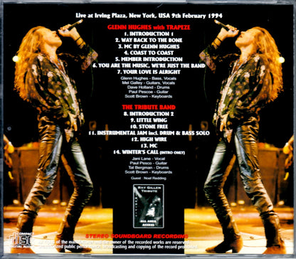 Glenn Hughes,Trapeze/Ray Gillen Tribute NY,USA 1994