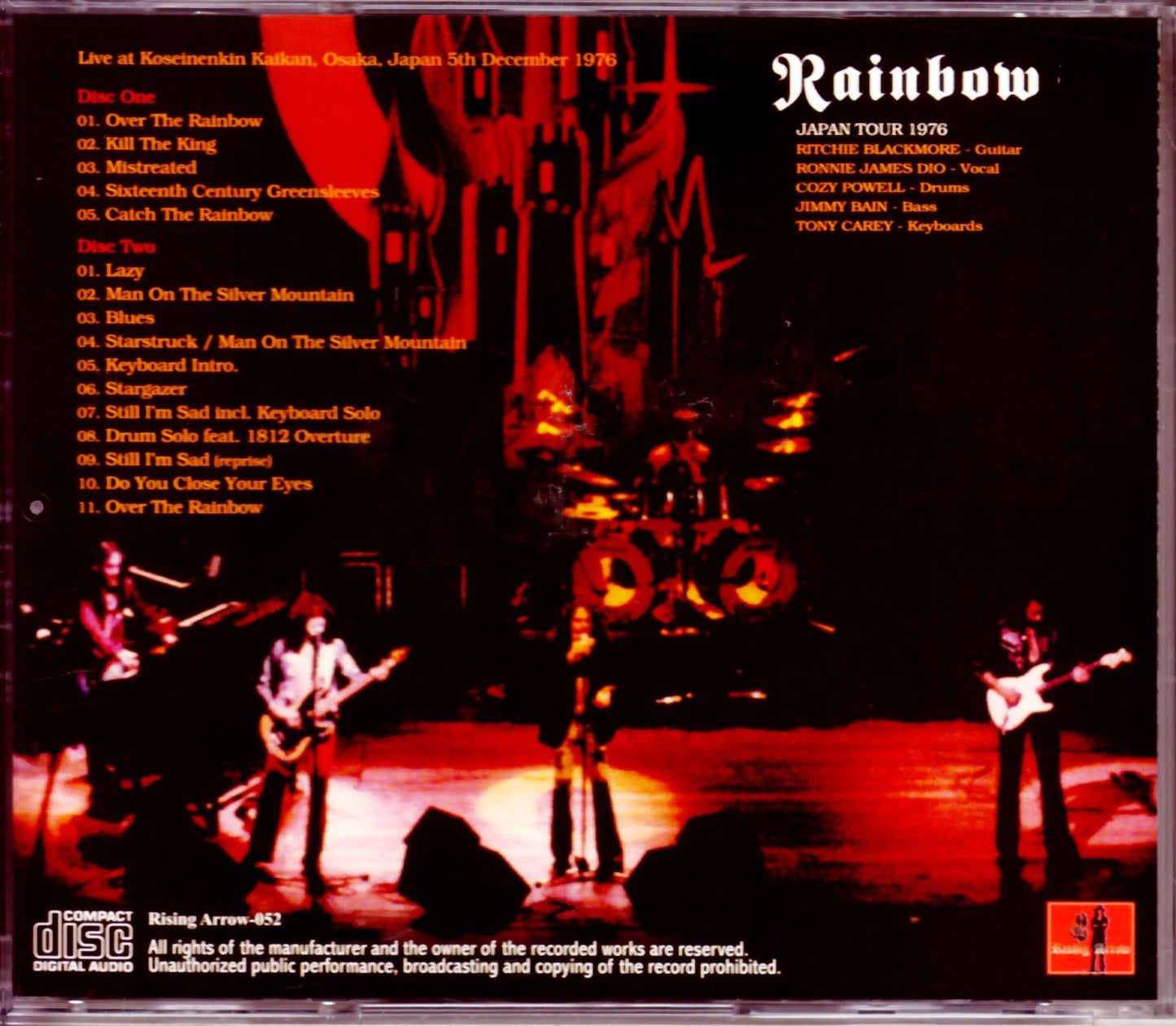 Rainbow/Osaka,Japan 12.5.1976 Upgrade