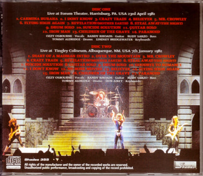 Ozzy Osbourne/Pa, USA 1982 & more