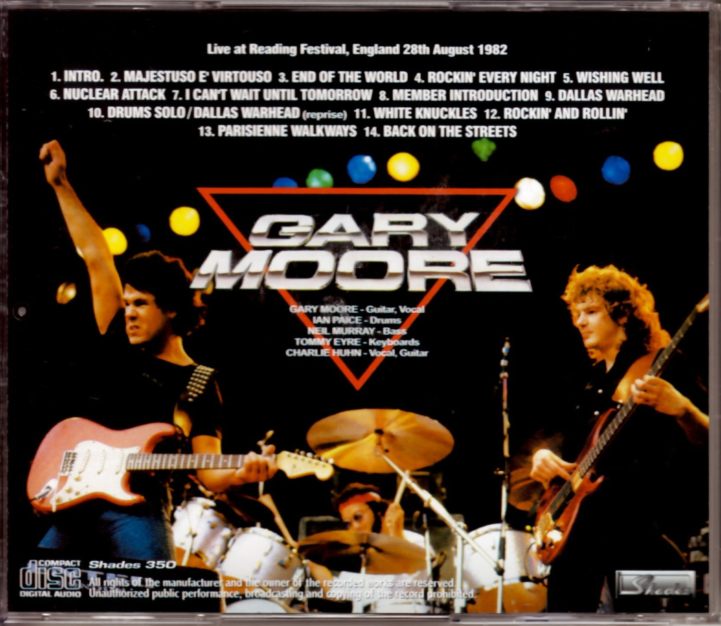 Gary Moore/England,UK 1982 Complete