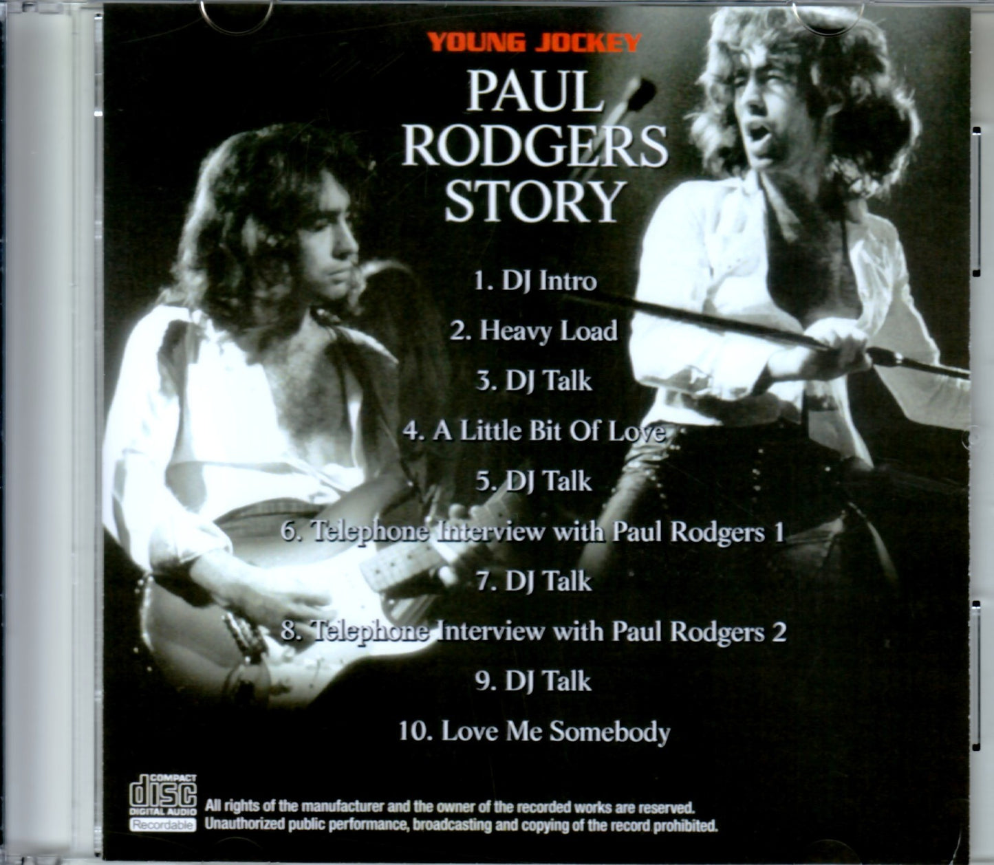 Paul Rodgers/UK Interviews 1976