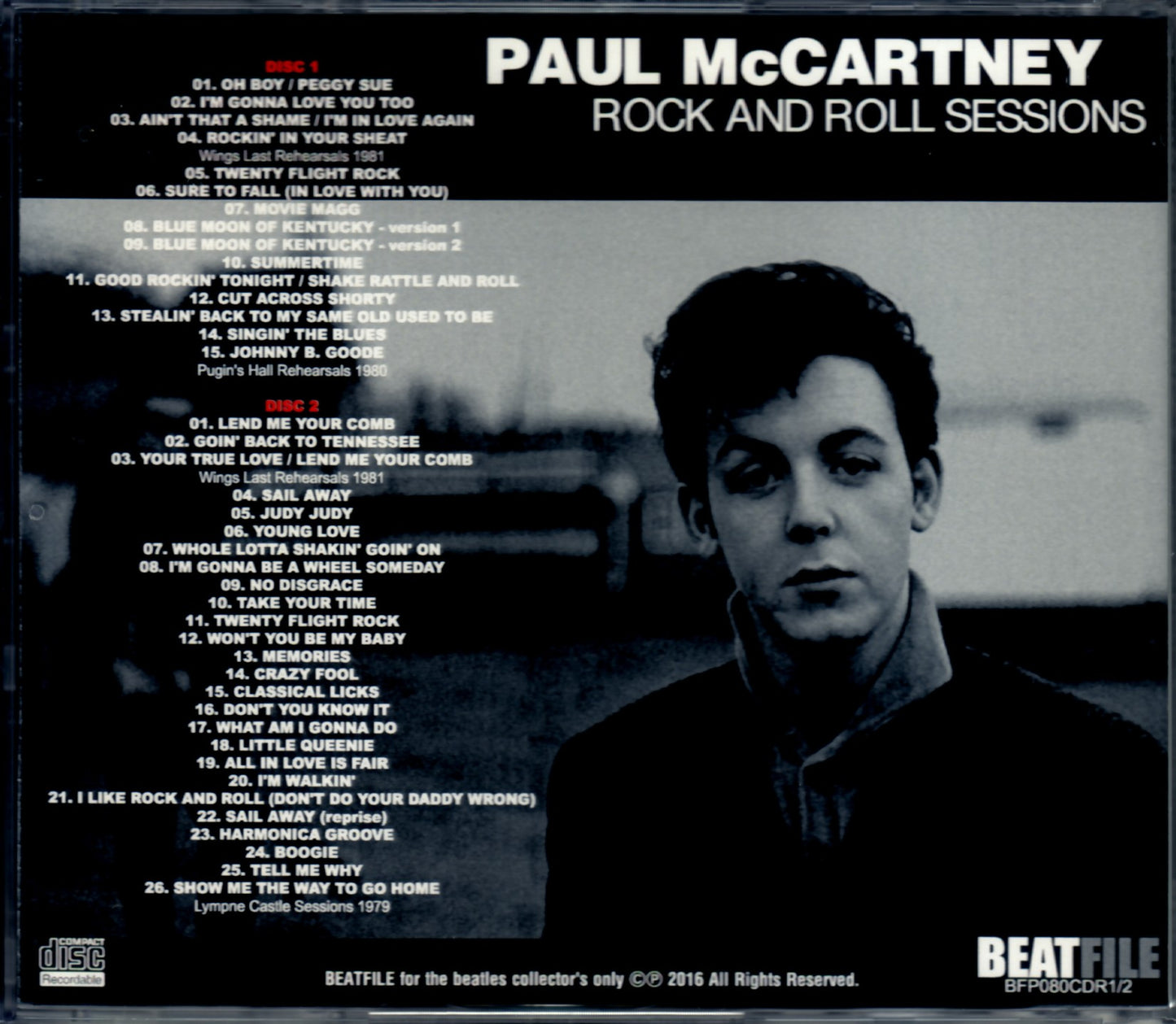 Paul McCartney/Studio Sessions 1979-1981