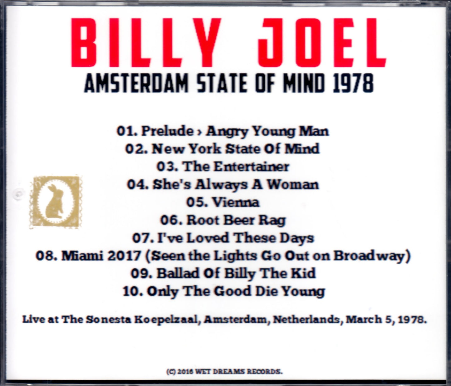 Billy Joel/Netherlands 1978