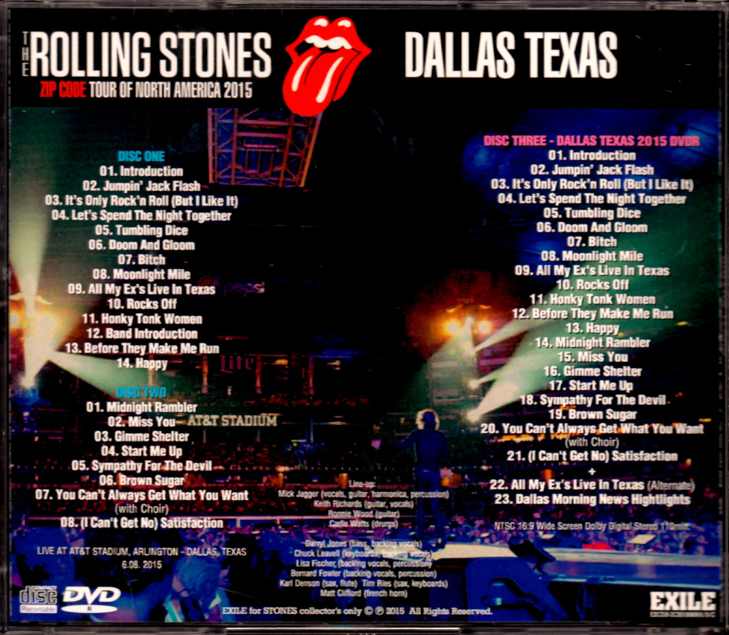 Rolling Stones/Texas, USA 2015