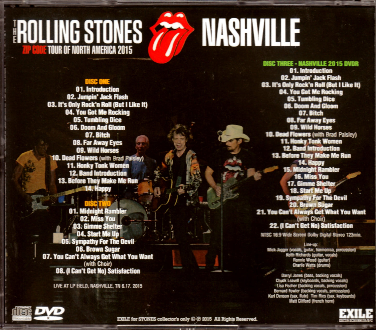 Rolling Stones/Tennessee, USA 2015