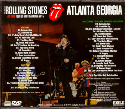 Rolling Stones/Georgia, USA 2015