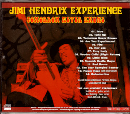 Jimi Hendrix/Oregon,USA 1968