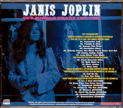 Janis Joplin/Middle Years 1964-1968