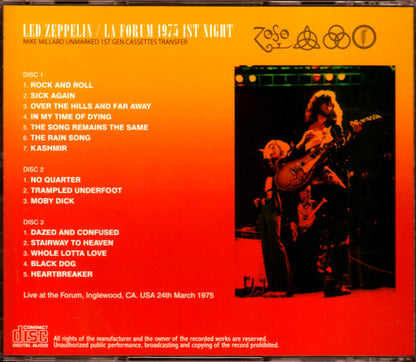 Led Zeppelin/California, USA 3.24.1975