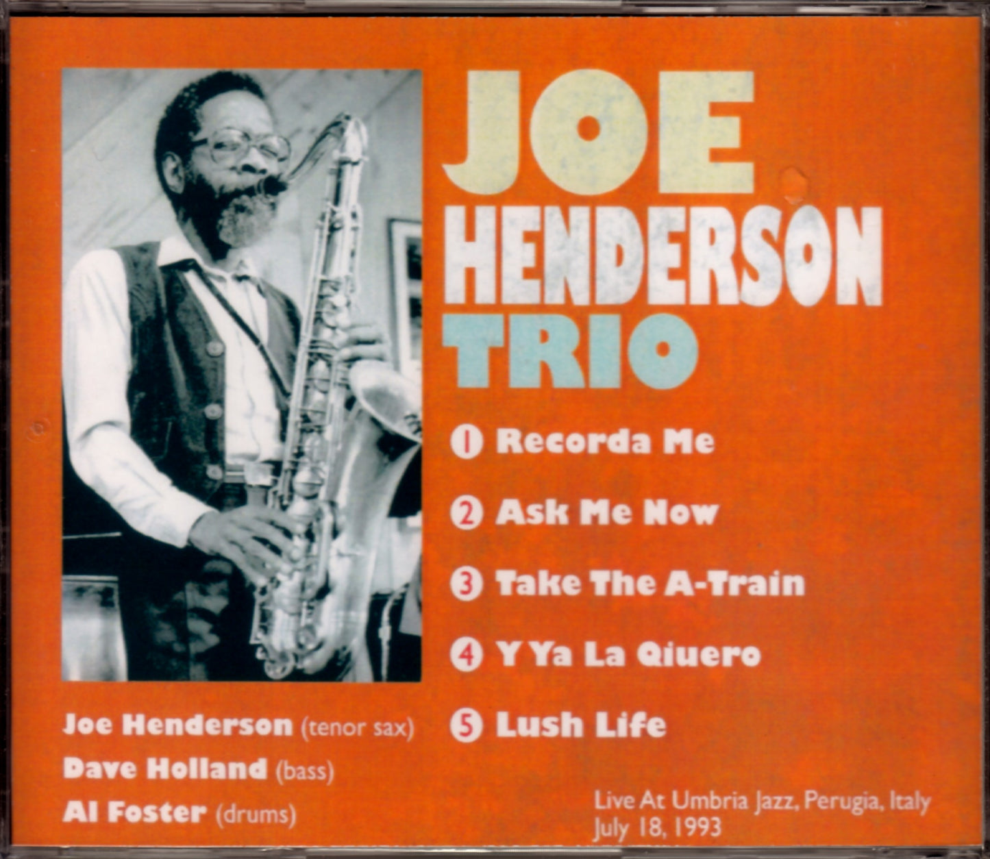 Joe Henderson,Dave Hollans/Italy 1993