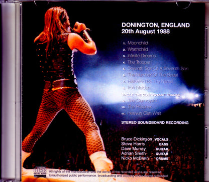 Iron Maiden/England,UK 1988 & more