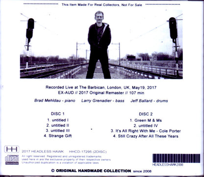 Brad Mehldau Trio Brad Mehldau/London,UK 2017