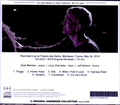 Brad Mehldau Trio Brad Mehldau/France 2019