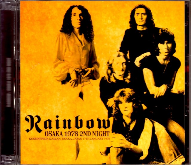 Rainbow/Osaka,Japan 1.17.1978