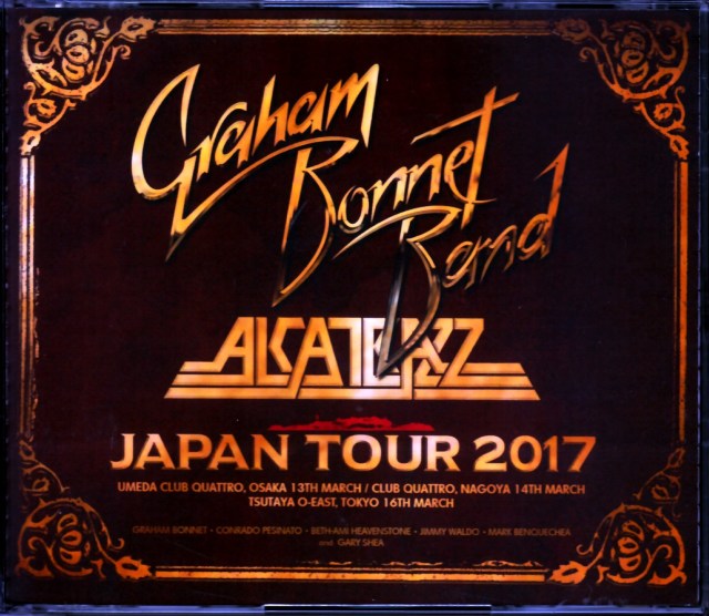 Alcatrazz Graham Bonnet Alcatrazz/Japan Tour 2017