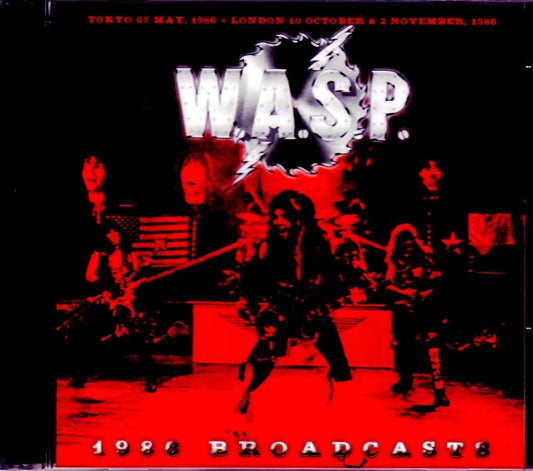 W.A.S.P. Wasp/Tokyo,Japan 1986 & more